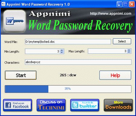 ms word password remove