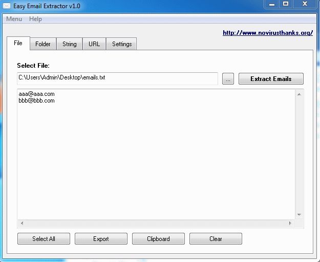 email address extractor tool online