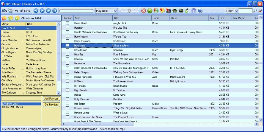 importing downloaded songs into compuhost v2 from email