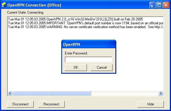 instaling OpenVPN Client 2.6.6