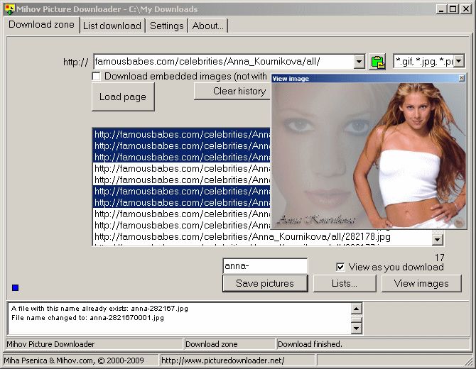 Download Mihov Picture Downloader Portable V1 5 Freeware Afterdawn Software Downloads