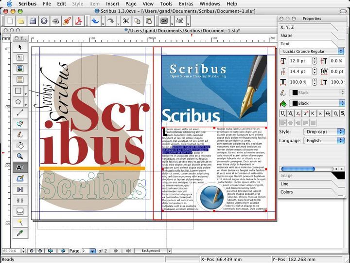 free scribus desktop publishing software