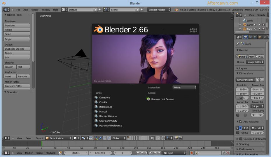 for ios instal Blender 3D 3.6.0