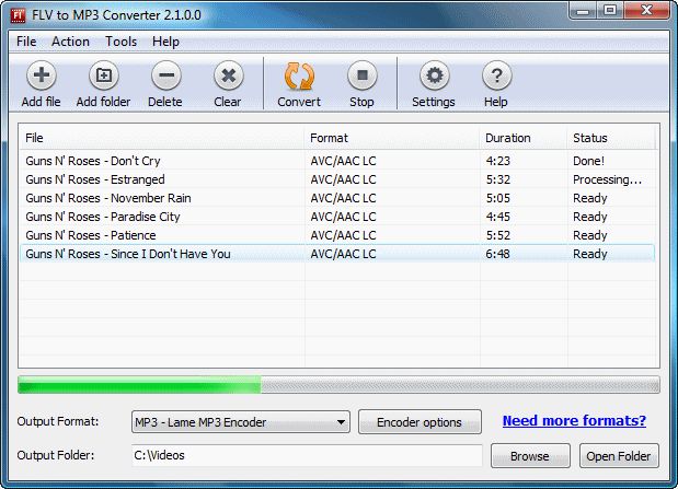flv to mp3 converter free