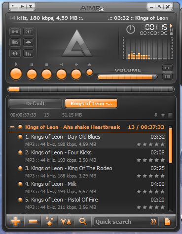 AIMP3 Player 1.1 Free Download