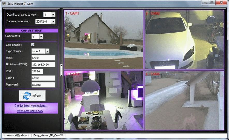 panasonic network camera view 4s software download