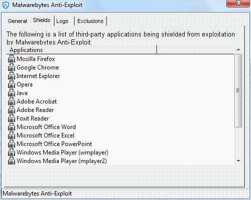 Malwarebytes Anti-Exploit Premium 1.13.1.551 Beta free