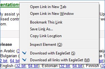 Download EagleGet v2.0.4.80 - AfterDawn: Software downloads