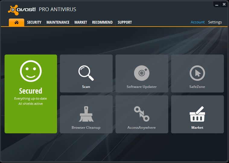 avast free antivirus activation code or licence file