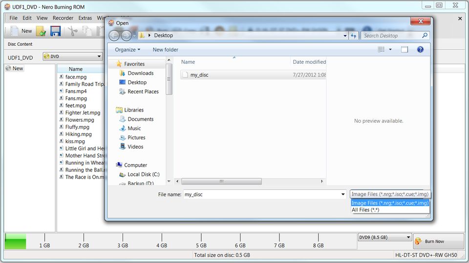 burning bootable dvd from iso in nero startsmart essentials