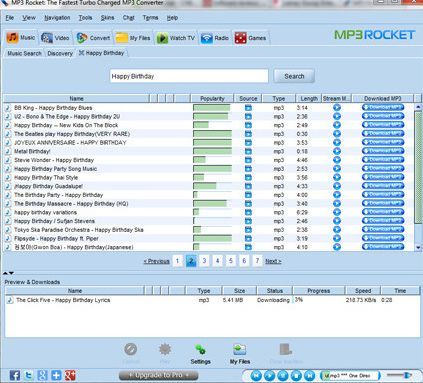 rocket mp3 free music download