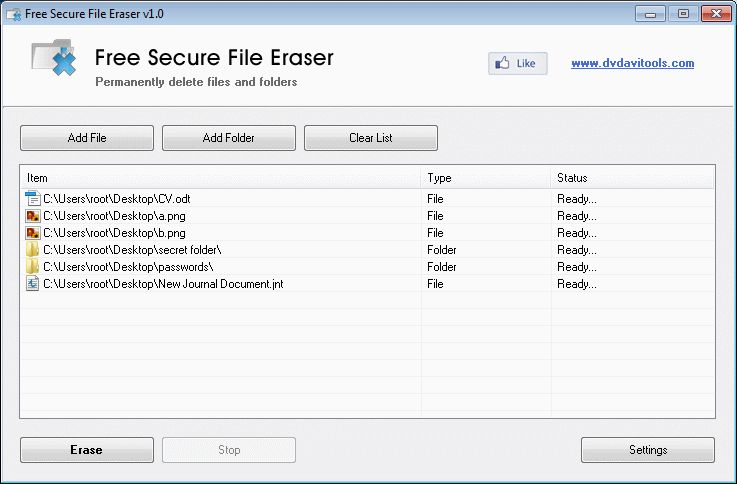 file secure erase