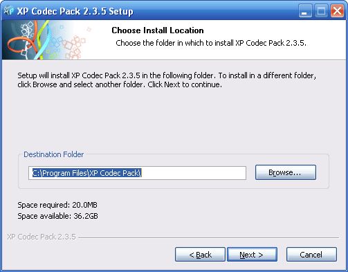 x codec pack for windows 7