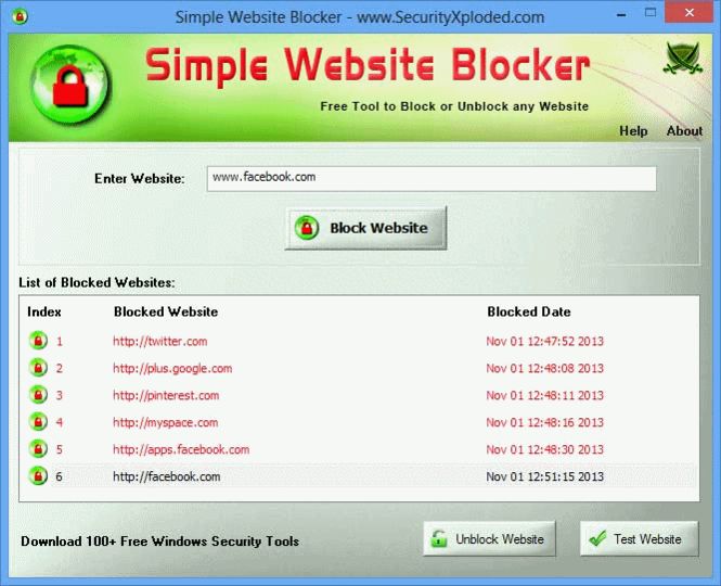 Website Blocker Download