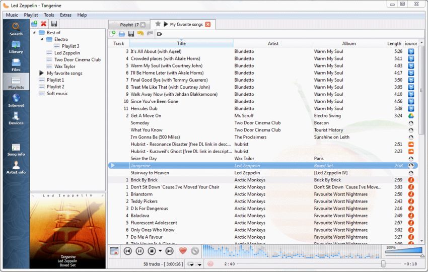 os x music player flac