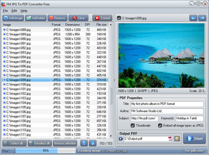 online multiple jpg to pdf converter