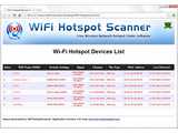 WiFi Hotspot Scanner v1.0