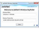 zebNet Windows Keyfinder v5.0.1.3