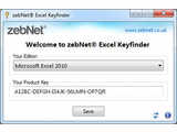 ZebNet Excel Keyfinder build 1.0.1.3