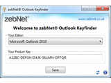 zebNet Outlook Keyfinder build 1.0.1.3