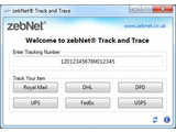 zebNet Track and Trace build 5.0.1.3