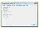 Dialup Password Recovery Tool v1.0