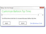 Balloon Tip Time Changer v1.0