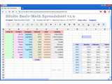 SSuite Basic-Math Spreadsheet v1.0