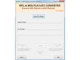 WPL To M3U Converter v3.1