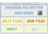 Universal File Splitter and Joiner v1.0