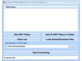 Convert Multiple WMV Files To AVI Files Software v7.0