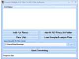 Convert Multiple FLV Files To MP3 Files Software v7.0