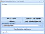 Extract Attachments From PST Files Software v7.0