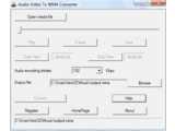 Audio Video To WMA Converter v1.1