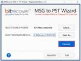 MSG to PST Wizard v2.0