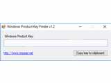Windows Product Key Finder v1.2