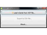 VOVSOFT - VCF to CSV Converter v1.5