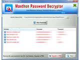 Maxthon Password Decryptor v1.0