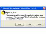 Symantec Trojan.Brisv.A!inf Removal Tool v2.1.0.8