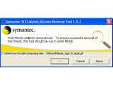 Symantec W32.Mytob.AR@mm Removal Tool v1.0.2