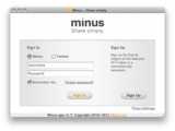 Minus for Mac OS X v1.7