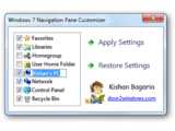 door2windows Windows 7 Navigation Pane Customizer v1