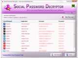 Social Password Decryptor v1.0