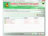 CoolNovo Password Decryptor v1.0