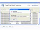Free File Hash Scanner v1.1