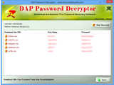 DAP Password Decryptor v1.0