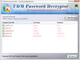 FDM Password Decryptor v1.0