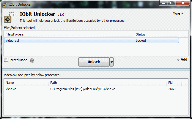 windows folder unlocker