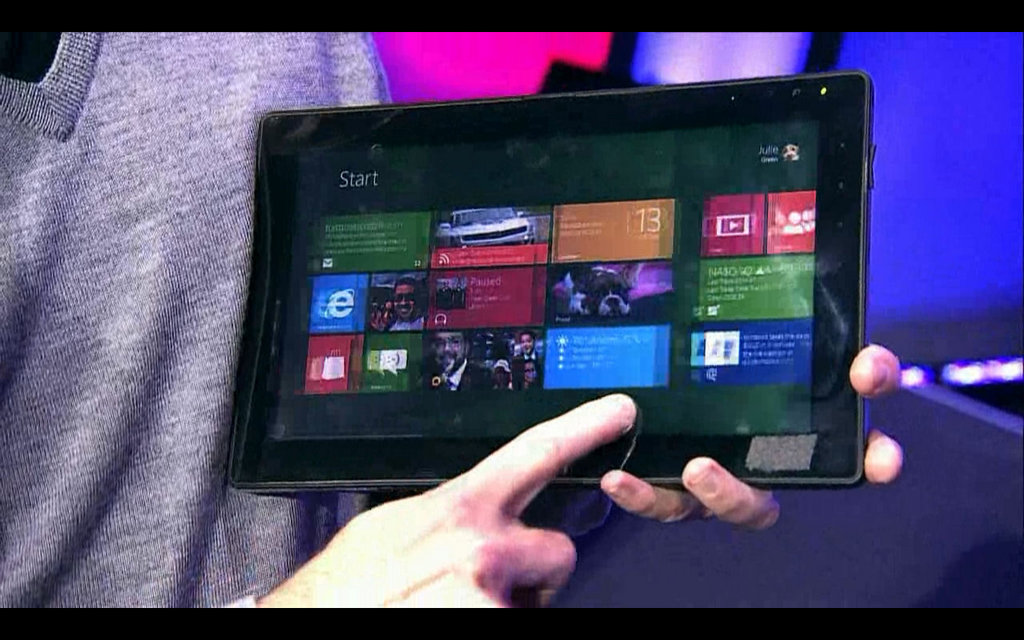 Microsoft demos Windows 8 user interface - AfterDawn