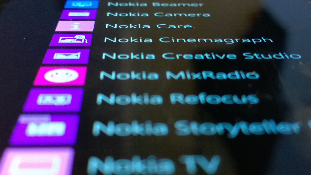 Nokia Lumia 1520 näyttö